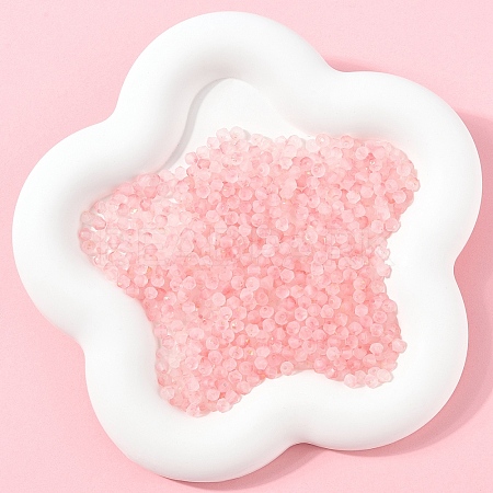 50G Frosted Glass Beads FGLA-YW0001-03G-1