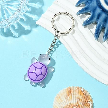 Tortoise Resin Keychain KEYC-YW00149-05-1