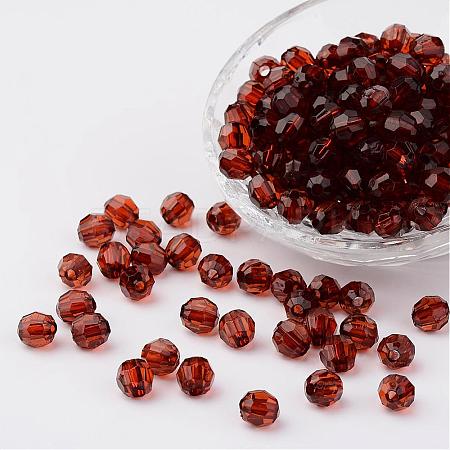 Transparent Acrylic Beads DB8mmC-49-1