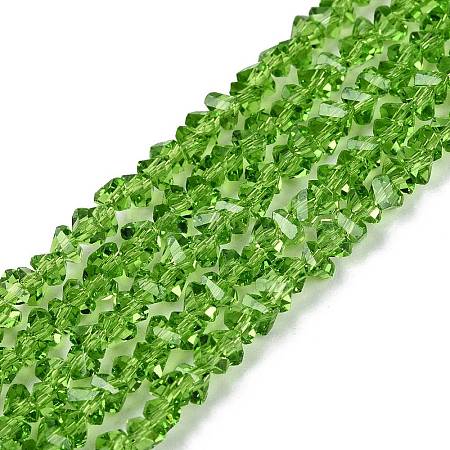 Transparent Glass Beads Strands GLAA-N018-3mm-13-1