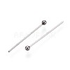304 Stainless Steel Head Pins STAS-T065-20mm-20P-2