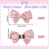 4Pcs 2 Colors Polyester Bowknot Shoe Decorations FIND-GF0005-01-2