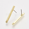 Alloy Stud Earring Findings X-PALLOY-S121-137-1