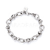 Brass Chain Bracelets LS-BJEW-N032-06P-2