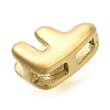 Ion Plating(IP) 304 Stainless Steel Slide Charms STAS-B075-37G-F-2