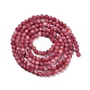 Natural Rhodonite Beads Strands G-P553-G06-01-3