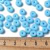 Opaque Colours Glass Seed Beads SEED-E001-P3x6mm-08-4