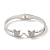 Buttetrfly 304 Stainless Steel Bangles BJEW-F474-05P-2