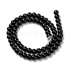 Natural Black Onyx Beads Strands G-Z024-02C-3