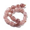 Dyed Natural Malaysia Jade Beads Strands G-P528-I07-01-3