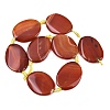 Natural Banded Agate Beads Strands G-P605-L02-06-5