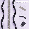 Polyester Bridal Belts DIY-WH0043-02A-5