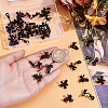 42Pcs Brass Clip-on Earrings EJEW-ME0001-24B-5