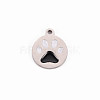 304 Stainless Steel Enamel Charms STAS-Q242-039C-1