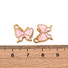 304 Stainless Steel Enamel Charms STAS-Q363-02B-G-3