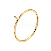 1/20 Yellow Gold Filled Stackable Rings Settings with Peg KK-Z116-01G-04-2