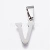 Tarnish Resistant 304 Stainless Steel Pendants STAS-F106-96P-V-2