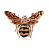 Bee with Flower Enamel Pins RB-CBAC813-01G-01-1