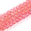 Baking Paint Transparent Glass Beads X1-DGLA-A035-T4mm-A01-1