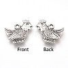 Tibetan Style Alloy Pendants TIBEP-T002-10AS-NR-1