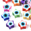Handmade Polymer Clay Beads CLAY-T019-09-1