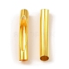 Brass Tube Beads KK-D040-04G-3
