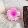 Two Tone Plastic Claw Hair Clips PW-WG9B72A-07-1