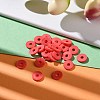 Handmade Polymer Clay Beads CLAY-R067-6.0mm-B30-4
