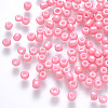 6/0 Baking Paint Glass Round Seed Beads SEED-S036-01C-04-1