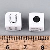 Opaque Acrylic Beads SACR-T035-03U-4