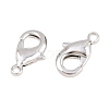 Brass Lobster Claw Clasps KK-S314-42P-2