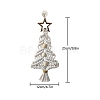 Handmade Cotton Woven Christmas Tree with Star Macrame Pendant Decorations PW-WGF455F-01-1