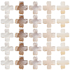 60Pcs Natural Freshwater Shell Beads SSHEL-SC0001-41-1