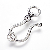 Tibetan Style S Hook Clasps X-LF5091Y-2