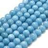 Natural Malaysia Jade Beads Strands G-L645-A01-6mm-15-1