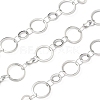 304 Stainless Steel Ring Link Chains CHS-G044-05P-01-1