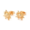 Brass Stud Earrings for Women X-KK-M239-01G-2