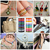 20 Rolls 20 Colors Round Polyester Cord OCOR-PH0004-83B-6