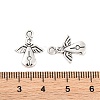 Tibetan Style Alloy Pendants X-TIBEP-S299-37AS-RS-2