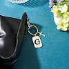 1Pc Stainless Steel Keychains KEYC-TADJ0001-08G-4