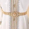 Alloy Crystal Rhinestone Flower Chain Belts for Dress FS-WG9AC90-01-2