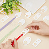30Pcs 3 Style Acrylic Thread Winding Boards FIND-PH0010-06B-3