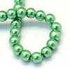 Baking Paint Glass Pearl Bead Strands HY-Q003-3mm-69-4