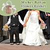 Wicker Flower Baskets with Handle DIY-WH0899-431B-5