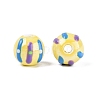 Handmade Porcelain Ceramic Beads PORC-Q005-03F-2