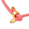 Braided Nylon Cord Bracelet Making MAK-A017-D03-24G-2