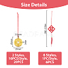 SUPERFINDINGS Spring Festival Decorations Sets HJEW-FH0001-51-3