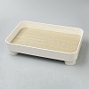 Multifunctional ABS Plastic Storage Tray AJEW-H113-C03-1