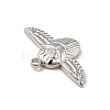 Non-Tarnish 304 Stainless Steel Pendants STAS-I197-007P-4