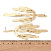Zinc Alloy Oval Chandelier Earrings EJEW-Z107-03G-01-5